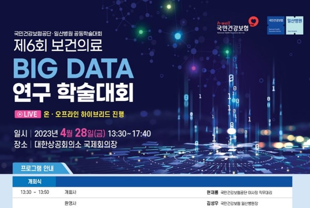 제6회 보건의료 BIG DATA 연구 학술대회 개최