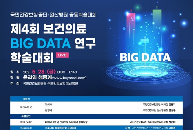 제4회 보건의료 BIG DATA 연구 학술대회 개최