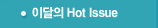 이달의 Hot Issue